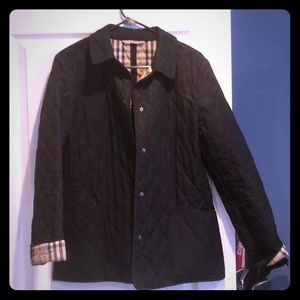 Burberry Quilted Jacket with Snaps